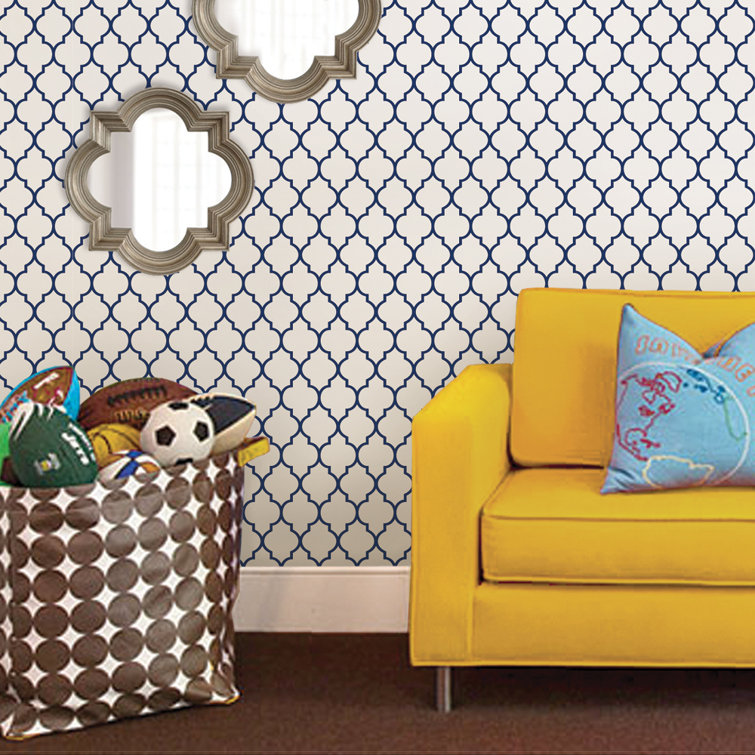 Alcott Hill® Harkins Peel & Stick Geometric Wallpaper & Reviews Wayfair